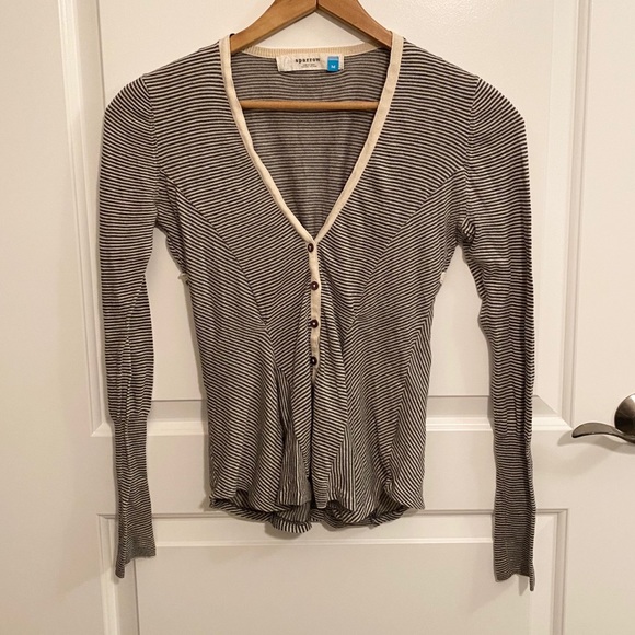 Sparrow Anthropology Striped Cardigan - Picture 9 of 12